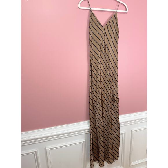 Cami NYC Raven Stripe Silk Slip Gown Size XS - Picture 3 of 8